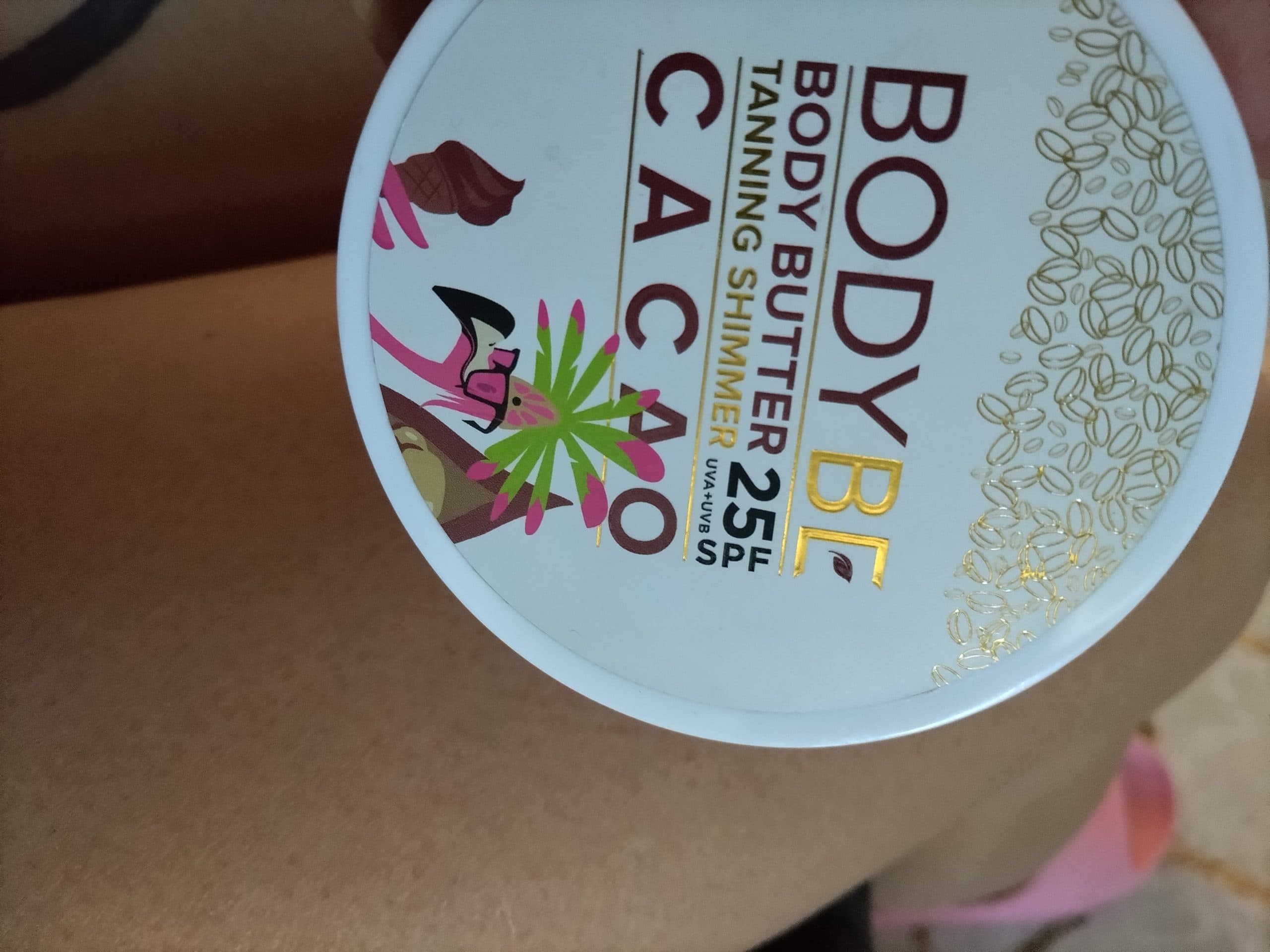 veronikapavlovic141 - Opalovací máslo SPF 25 s třpytivým efektem – Cacao – 150ml