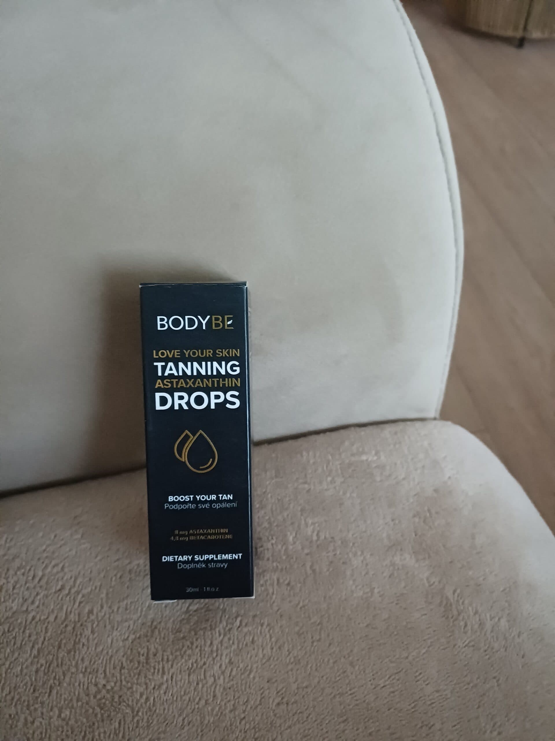 Alice - ASTAXANTHIN TANNING DROPS – Doplněk stravy pro podporu opálení a pro podporu imunity – 30ml