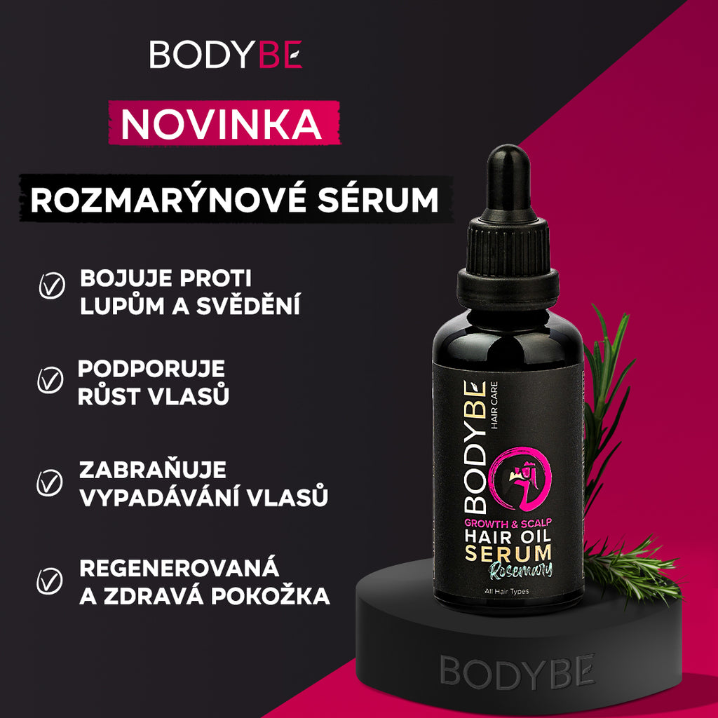 HAIR GROWTH SERUM - Rozmarýnové sérum pro růst vlasů a proti lupům