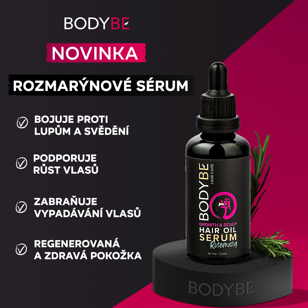 HAIR GROWTH SERUM - Rozmarýnové sérum pro růst vlasů a proti lupům
